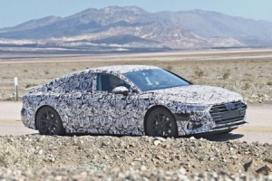 Nowe Audi A7 2018 przyłapane po raz pierwszy