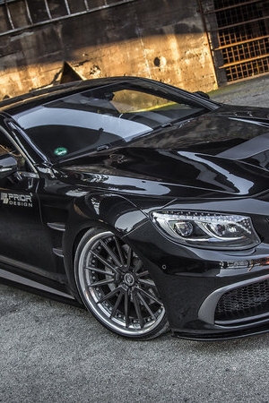 Mercedes-Benz Klasy S Coupé w muskularnym ciałem