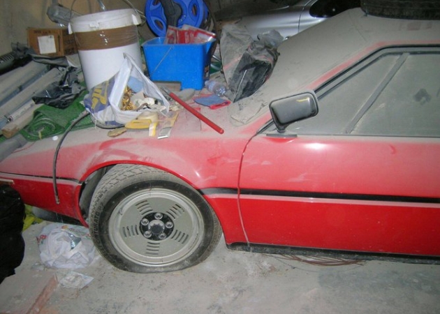 BMW M1, które spędziło w garażu ostatnie 34 lata, zostanie przywrócone do świetności