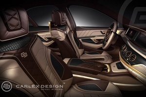 Carlex Design i pozłacana S-klasa
