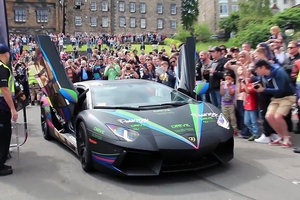 Stawka Gumball 3000 2014 na starcie