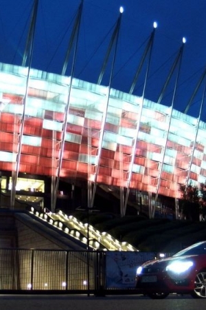 mam talent samochód na głowie